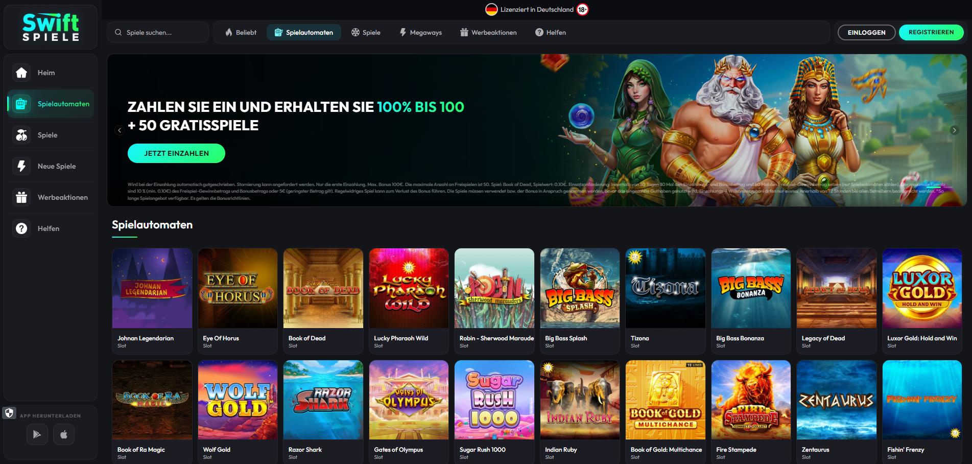 Swiftspiele screenshot 2