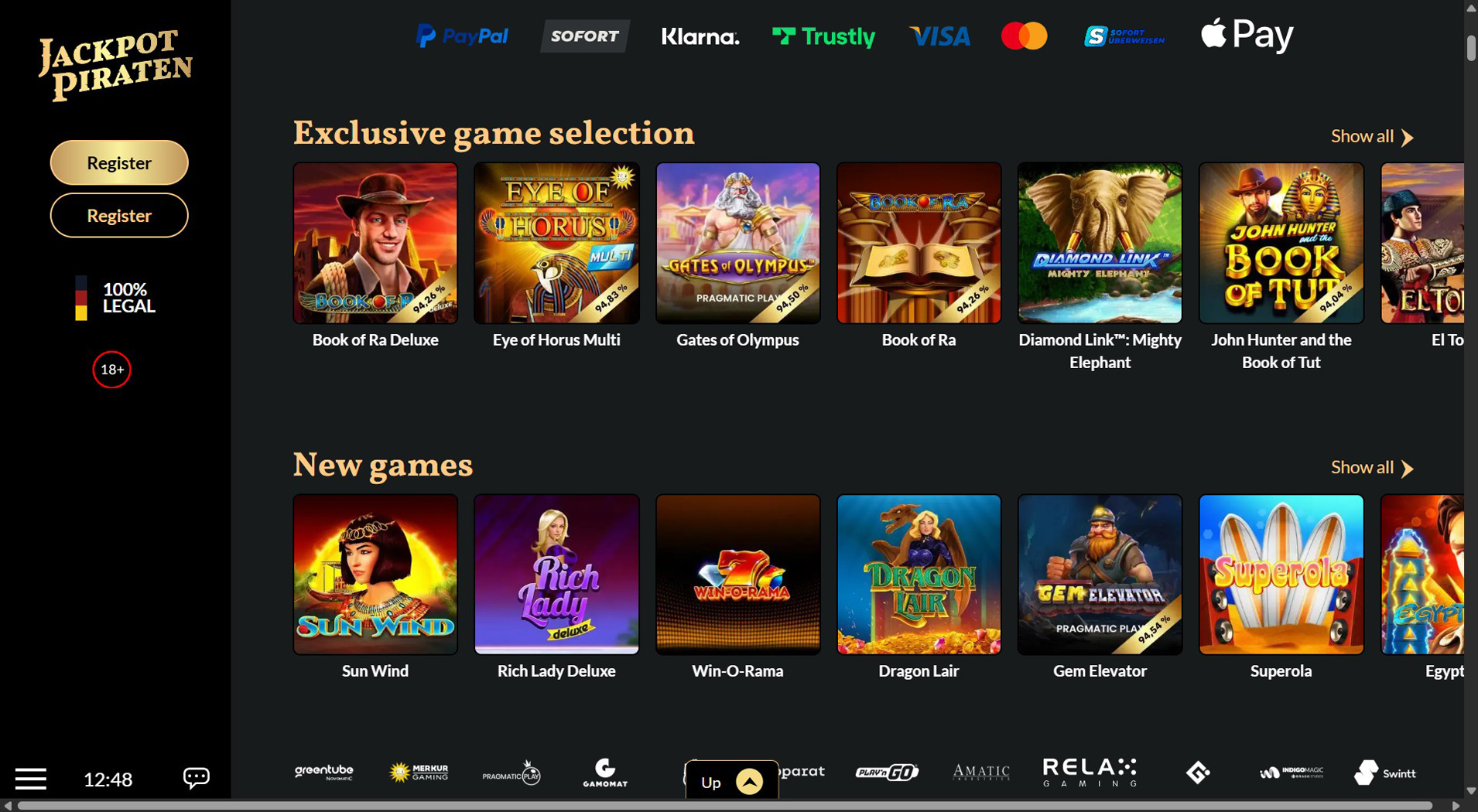 2. JackpotPiraten- Schneller Flexepin Casino-Zugang