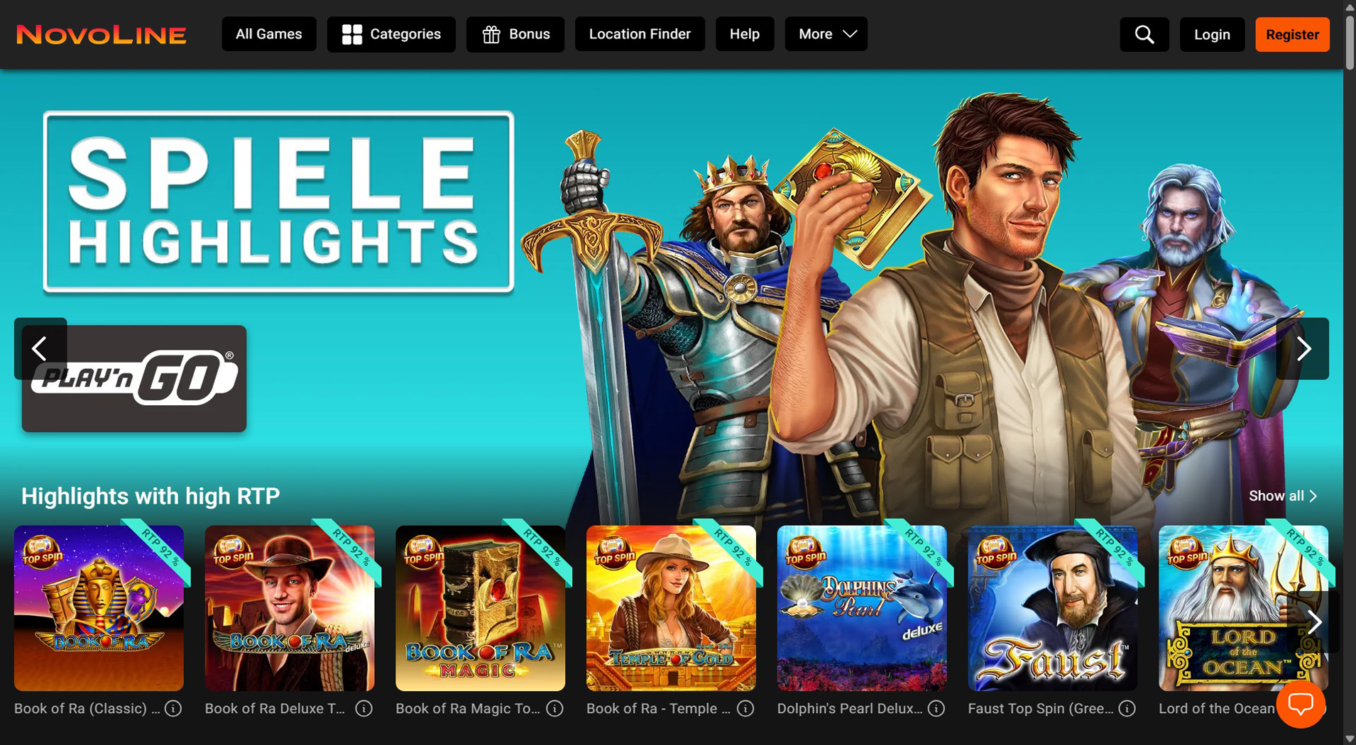 5. Novoline.de- Mobile Flexepin Casino Choice